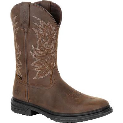Rocky Worksmart 11" Waterproof Western Boot, , large