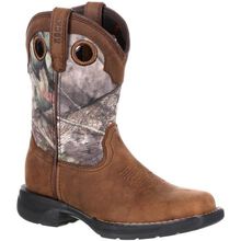 Rocky LT Big Kids' Waterproof Camo Western Boot