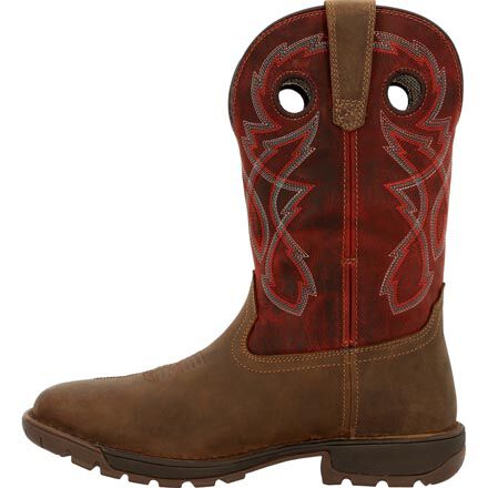 Steel toe cowboy on sale boots