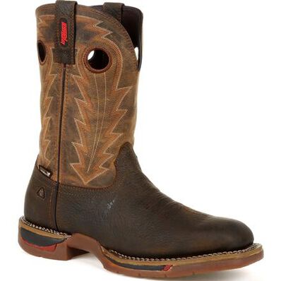 Rocky Long Range 11" Waterproof Western Boot, , large