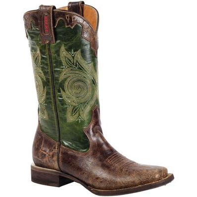 Rocky HandHewn Women's Square Toe Western Boot, , large