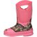 Rocky Core Little Kids' Pink Camo Waterproof 400G Insulated Rubber Boot, , large