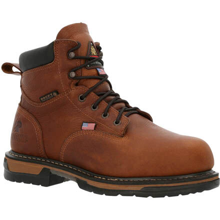 Rocky IronClad Men s Waterproof Steel Toe Met Guard Work Boot RKK0362