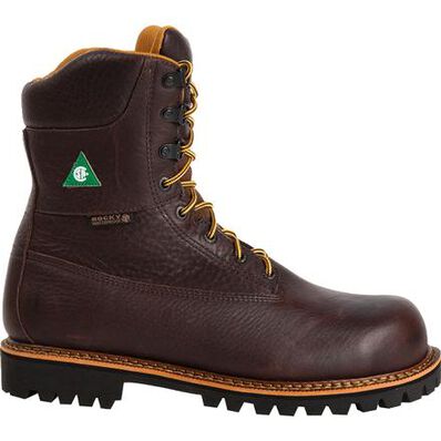 Rocky Steel Toe Waterproof Insulated Puncture-Resistant Work Boot, , large