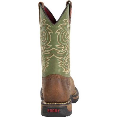 Rocky Long Range Carbon Fiber Toe Western Boot, , large
