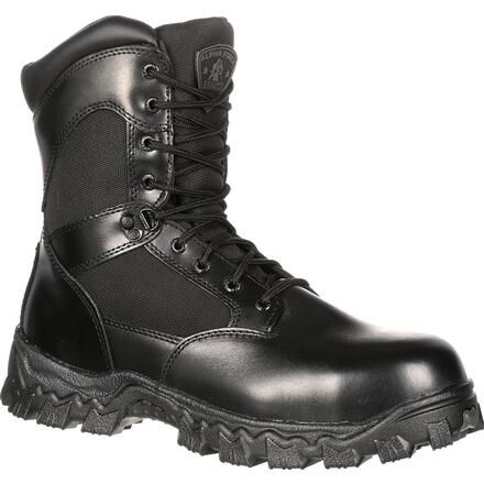 【ラッピング無料】 Rocky Alpha Boot Service Public Insulated Waterproof Force: 個人装備