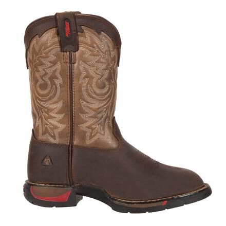 Rounded cowboy boots cheap