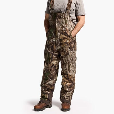 Rocky ProHunter Waterproof Insulated Bibs, REALTREE APX, large