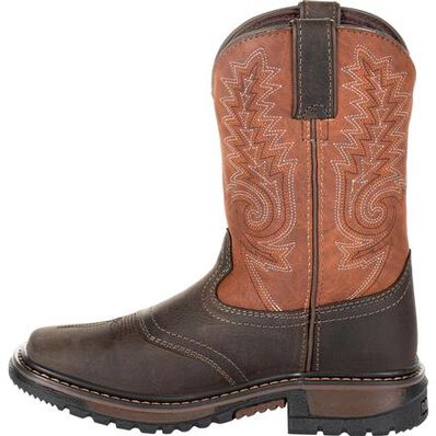 Rocky Big Kids' Ride FLX Western Boot, , large