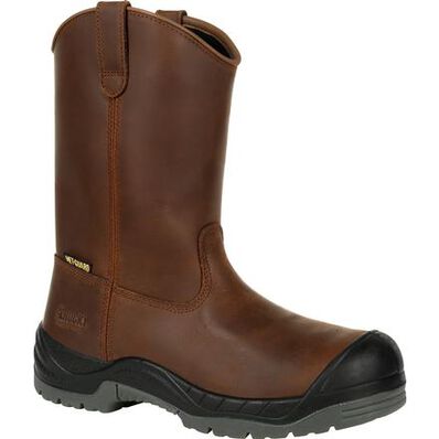 Rocky Worksmart: Composite Toe Internal Met Guard Waterproof Work Boot ...