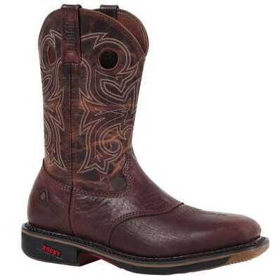 Rocky Ride Western Work Boot, , large