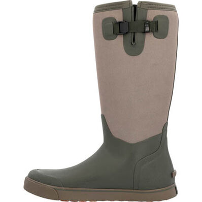 Rocky Dry-Strike Waterproof Brown & Green 16" Deck Boot, , large