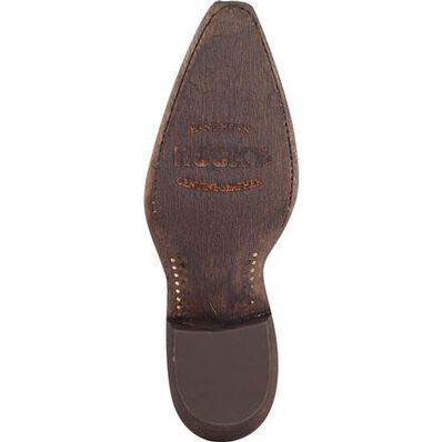 Rocky HandHewn Women's Snip Toe Western Boot, , large