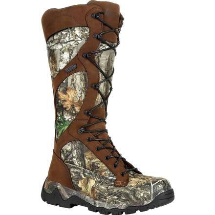 rocky men's 17 timber prowler snake boots