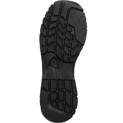 Rocky Cadet 6" Black Side Zip Public Service Boot, , large
