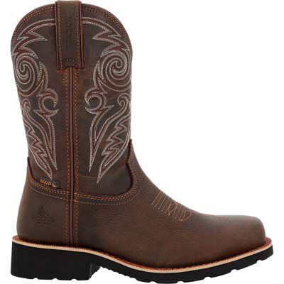 Rocky Women s MonoCrepe 11 Steel Toe Western Boot RKW0443
