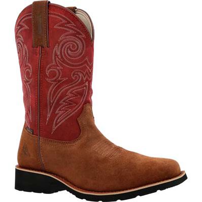 Rocky MonoCrepe 12” Waterproof Western Boot, , large