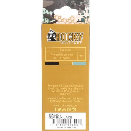 Rocky boot laces store