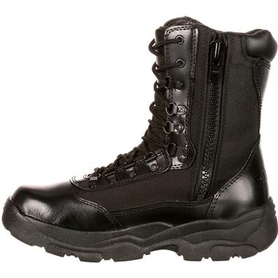 Rocky Fort Zipper Waterproof Public Service Boot, , large
