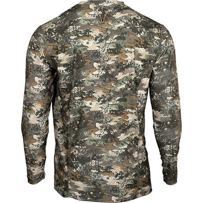 Rocky Camo Long-Sleeve Performance Tee Shirt, Rocky Venator Camo, large