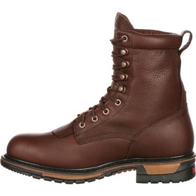 Rocky Original Ride Steel Toe Waterproof Lacer Western Boot, , large