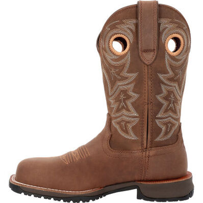 Rocky Rosemary Women's Composite Toe Waterproof Western Boot, , large