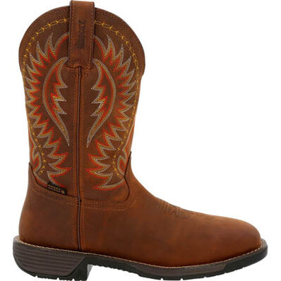 Rocky Rugged Trail Waterproof Western Boot, , large