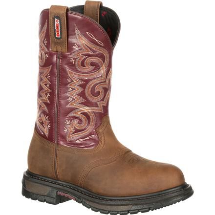 Rocky Original Ride Women s Waterproof Saddle Western Boot
