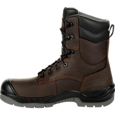 Rocky Worksmart 8 Inch 400G Insulated Composite Toe Waterproof Work Boot, , large