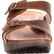 4EurSole Golden Day Women's Brown Leather Slide, , large