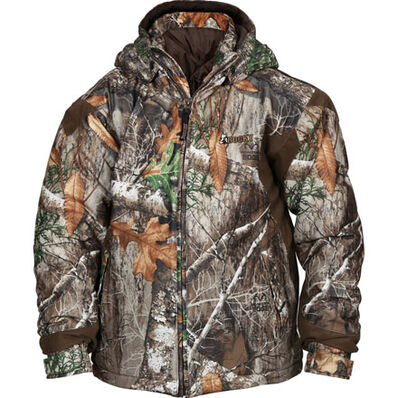 Rocky Junior ProHunter Waterproof Insulated Hooded Jacket, Realtree Edge, large