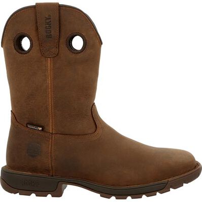 Rocky Legacy 32 Waterproof Brown Western Boot, , large