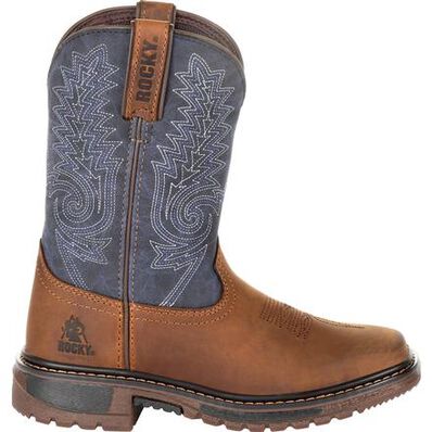 Rocky Big Kids' Ride FLX: Western Boot, RKW0255Y