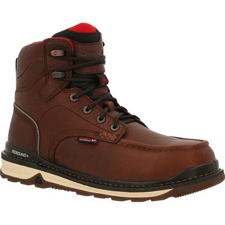 Waterproof wedge online sole work boots