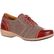 4EurSole Rococo Women's Chocolate Low Wedge Lacer Shoe, , large