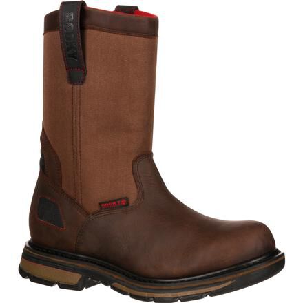 Rocky Hauler Composite Toe Waterproof Pull On Work Boot
