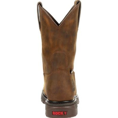 Rocky Original Ride Steel Toe Western Boot, , large