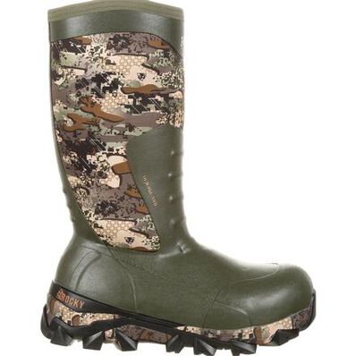 Rocky Claw Rubber Waterproof 1200G Insulated Outdoor Boot, , large