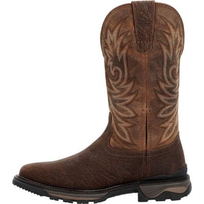 Rocky Carbon 6 Pull On Western Boot, , large