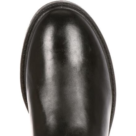 Rocky Men s Black Public Service Pull On Wellington Boot FQ0006300