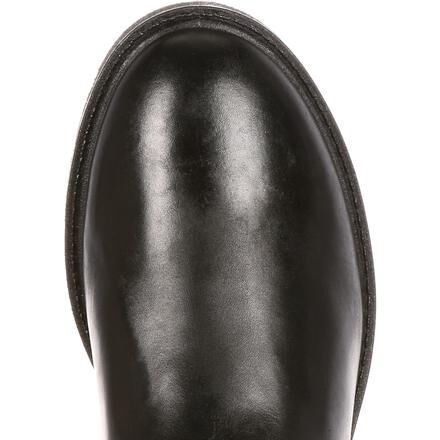 Rocky Men's Black Public Service Pull-On Wellington Boot #FQ0006300