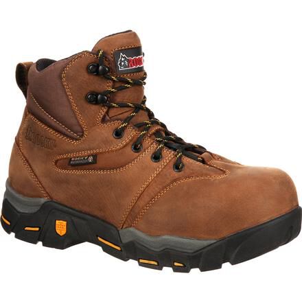 Rocky Steel Toe Waterproof Work Boots
