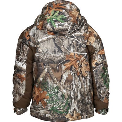 Rocky Junior ProHunter Waterproof Insulated Hooded Jacket, Realtree Edge, large