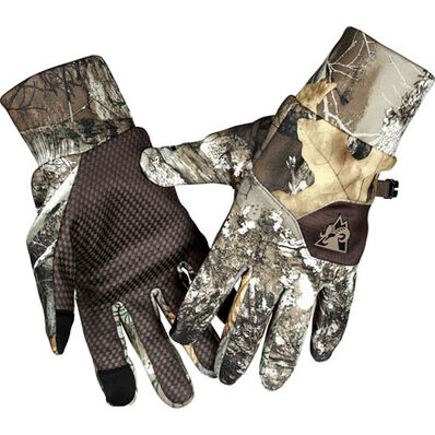 USA Made Premium Buckskin Camo Gloves - NORTH RIVER OUTDOORS