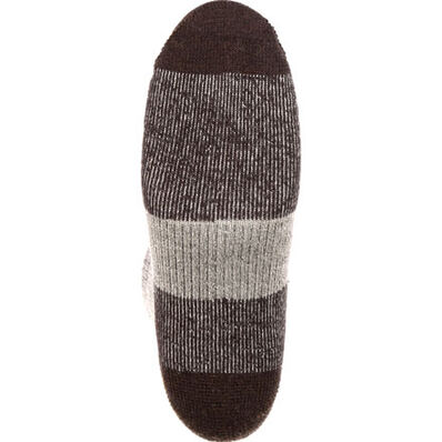 Rocky Performance Hiker Sock, DARK BROWN, large