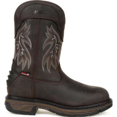 rocky iron skull boots