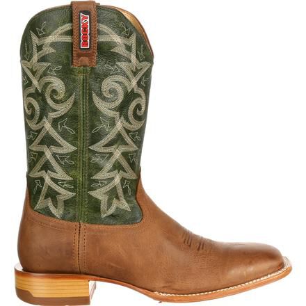 Rocky ride round toe roper boots top