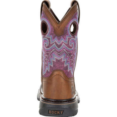 Rocky Big Kid's Original Ride FLX Western Boot, , large
