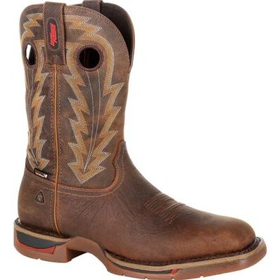 Rocky Long Range 11" Waterproof Western Boot, , large