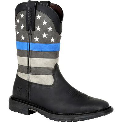 Rocky Blue Line Women's Western Boot, , large Rocky Blue Line Women's Western Boot, , large